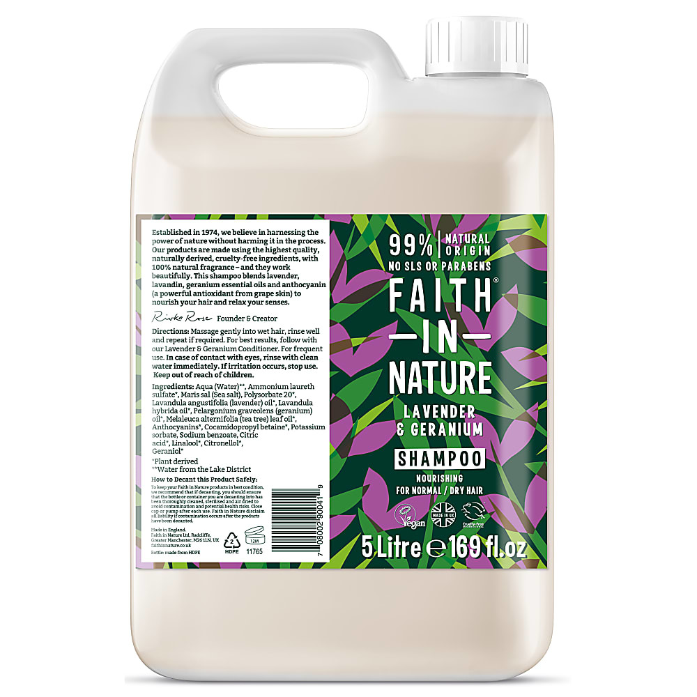 Faith In Nature Lavendel & Geranium Shampoo – Navulling