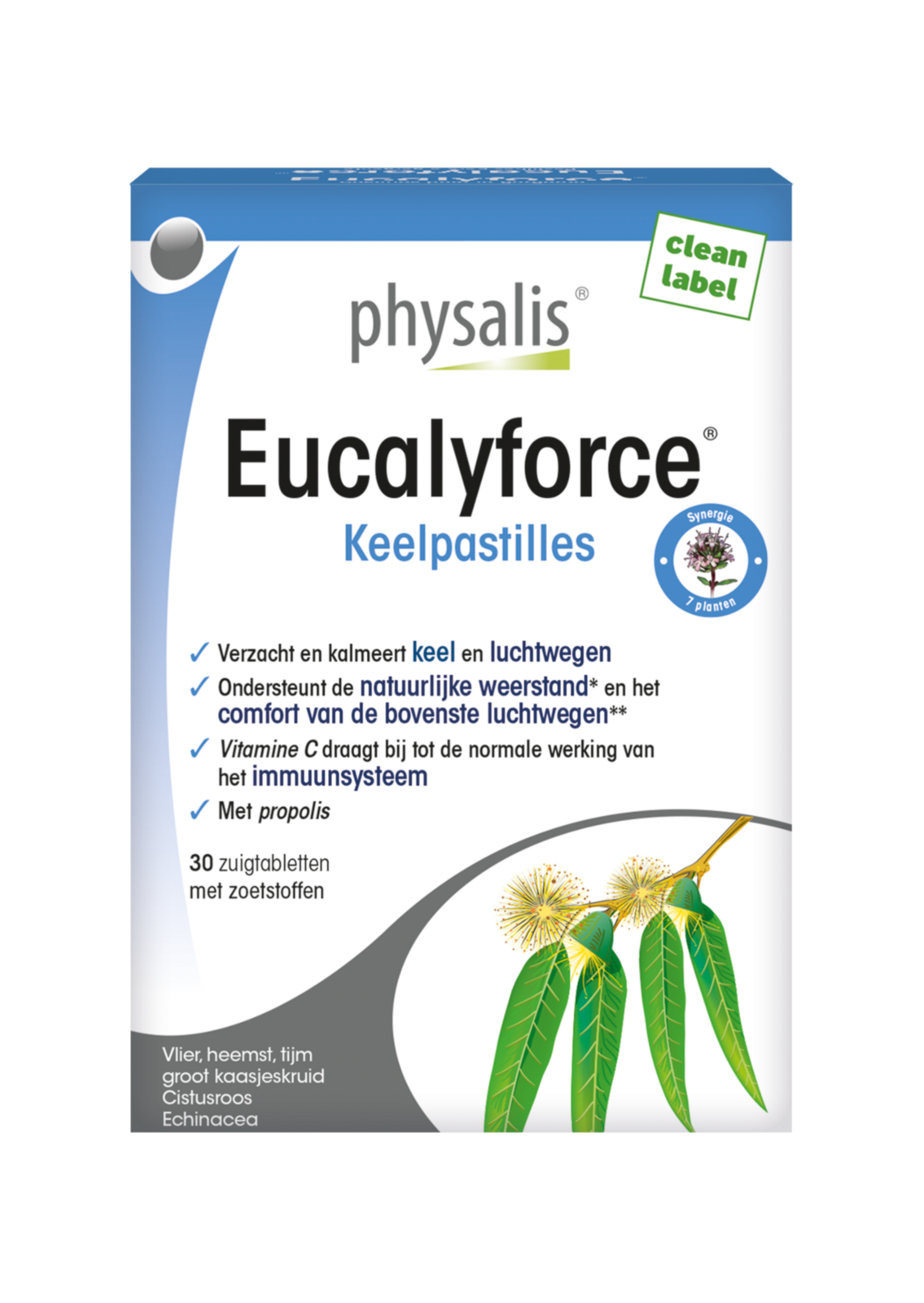Physalis Eucalyforce Keelpastilles afbeelding