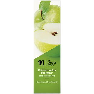 Dr Van der Hoog Dr. Van Der Hoog Crememasker Fruitzuur 10ML