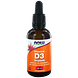NOW Vitamine D3 Druppels 60ML NOW Vitamine D3 Druppels 60ML