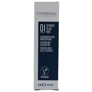 Combinal Eyebrow & Eyelash Tint 01 Black 15ML Combinal Eyebrow & Eyelash Tint 01 Black 15ML