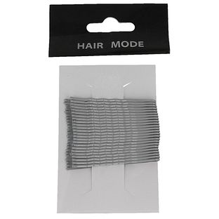 Hair Mode Schuifspeldjes Grijs 24ST Hair Mode Schuifspeldjes Grijs 24ST