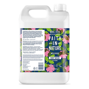 Faith in Nature Wildrose Bodywash 5LT