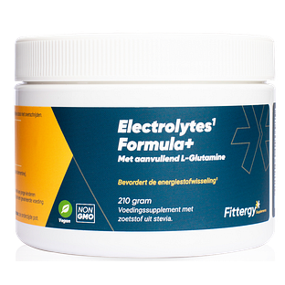 Fittergy Electrolytes Formula+ met L-Glutamine 210GR