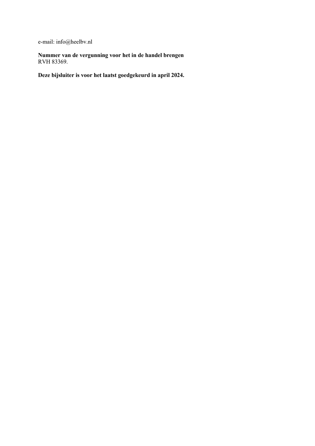 Colocynthis Homaccord afbeelding van document #4, leaflet