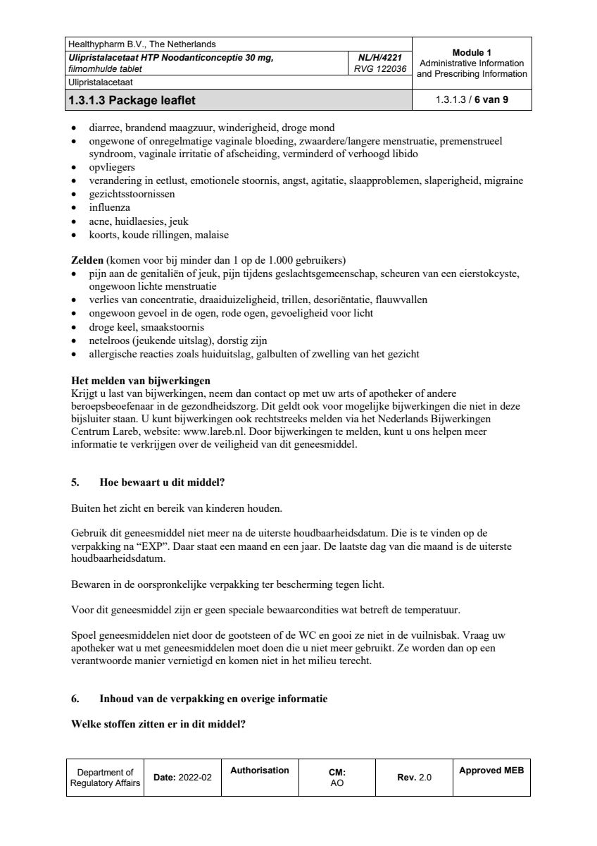 Noodanticonceptie afbeelding van document #6, leaflet