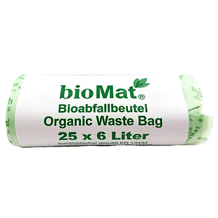 Biomat Compost Afvalzakken 6LT 25ST