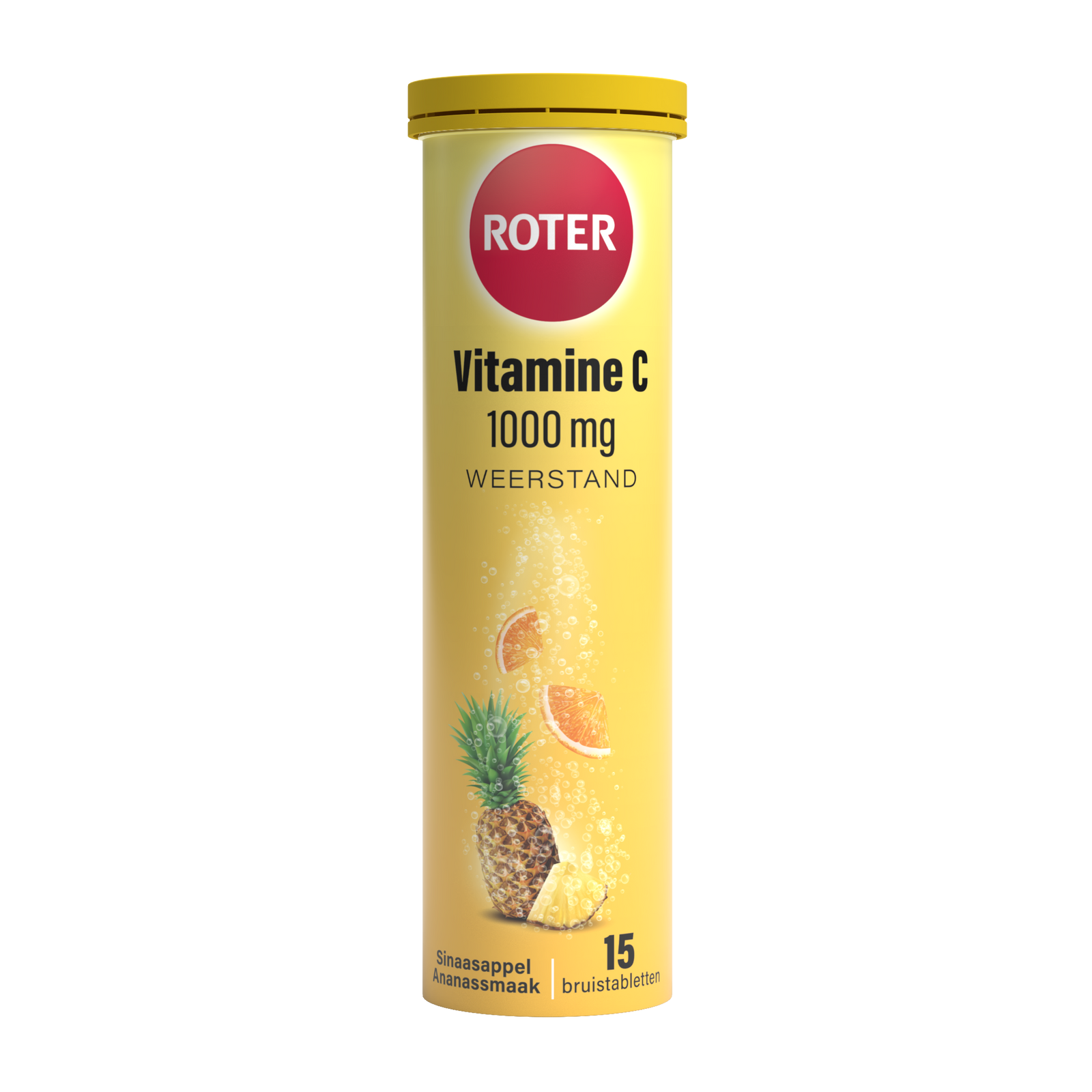 Roter Vitamine C Bruis Sinaasappel-Ananas 1000mg