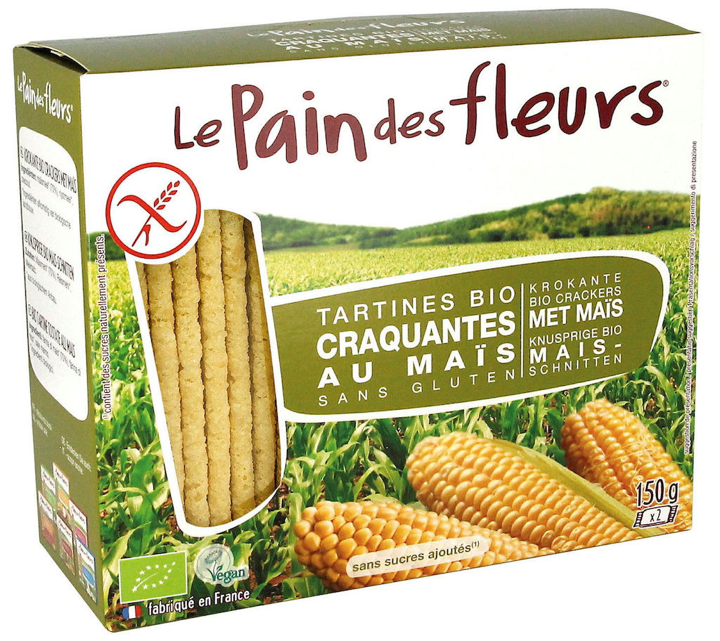 Le Pain Des Fleurs Crackers Maïs afbeelding