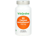 VitOrtho B5 Calciumpantothenaat 250mg Capsules 120VCP VitOrtho B5 Calciumpantothenaat 250mg Capsules 120VCP