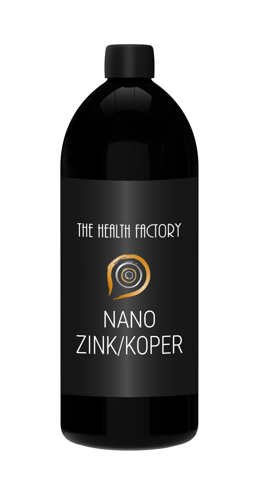 The Health Factory Nano Zink-Koper Vloeistof