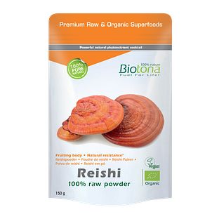 Biotona Reishi 100% Raw Powder 150GR