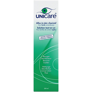 Unicare Alles-in-één Vloeistof Harde Lenzen 200ML