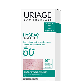 Uriage Hyseac 3-regul+ SPF50 50ML Uriage Hyseac 3-regul+ SPF50 50ML