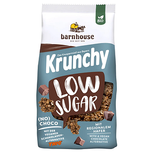 Barnhouse Krunchy Low Sugar (No) Choco 375GR Barnhouse Krunchy Low Sugar (No) Choco 375GR