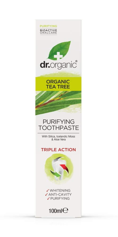 Dr Organic Tea Tree Purifying Toothpaste
