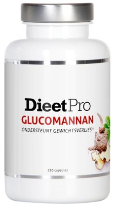 DieetPro Glucomannan Afslankpillen 120CP