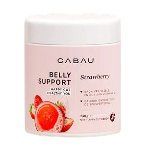 Cabau Belly Support Strawberry Poeder 240GR