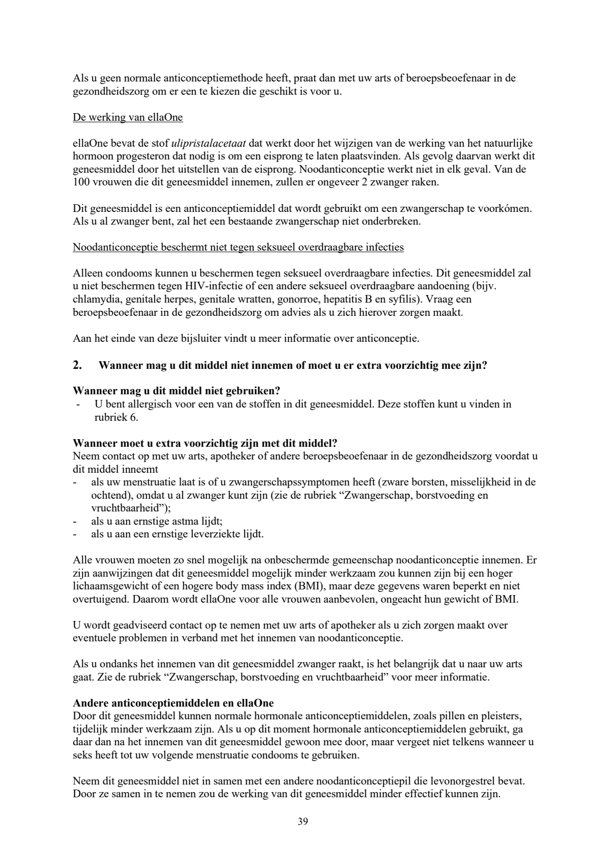 Noodanticonceptie Tablet afbeelding van document #39, leaflet