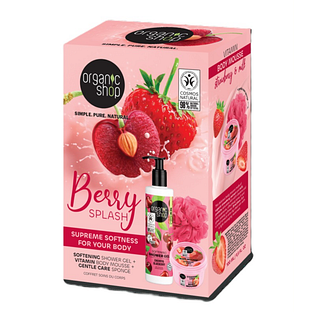 Organic Shop Berry Splash Supreme Softness Giftset 1ST
