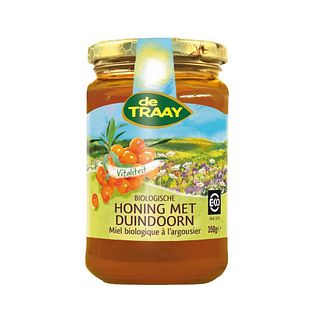 De Traay Honing met Duindoorn Biologisch 350GR