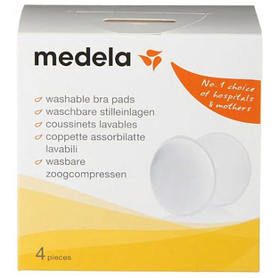 Medela Zoogkompressen Wasbaar 4ST Medela Zoogkompressen Wasbaar 4ST
