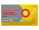 Nurofen voor Kinderen Zetpil 60mg 10ST
