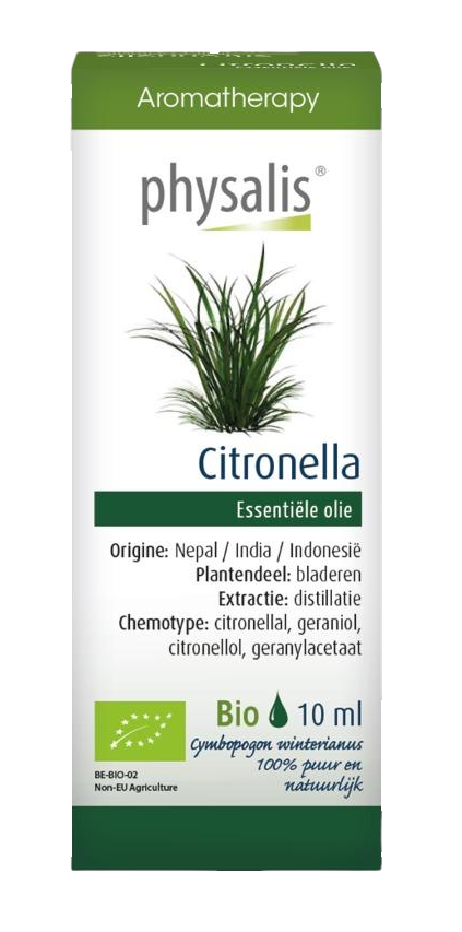 Physalis Citronella Olie Bio afbeelding