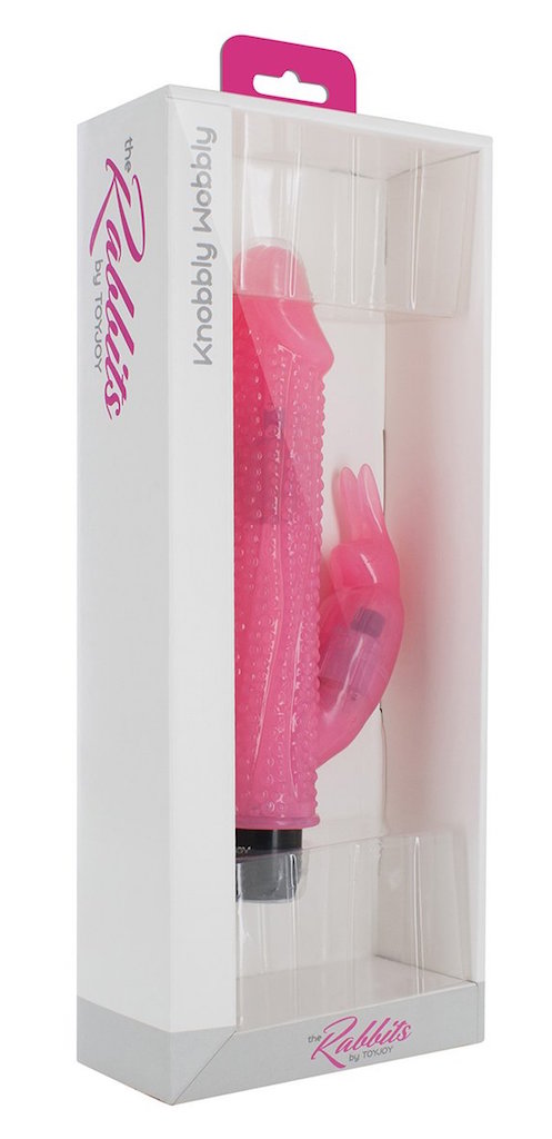 The Rabbits Knobbly Wobbly Pink afbeelding 1