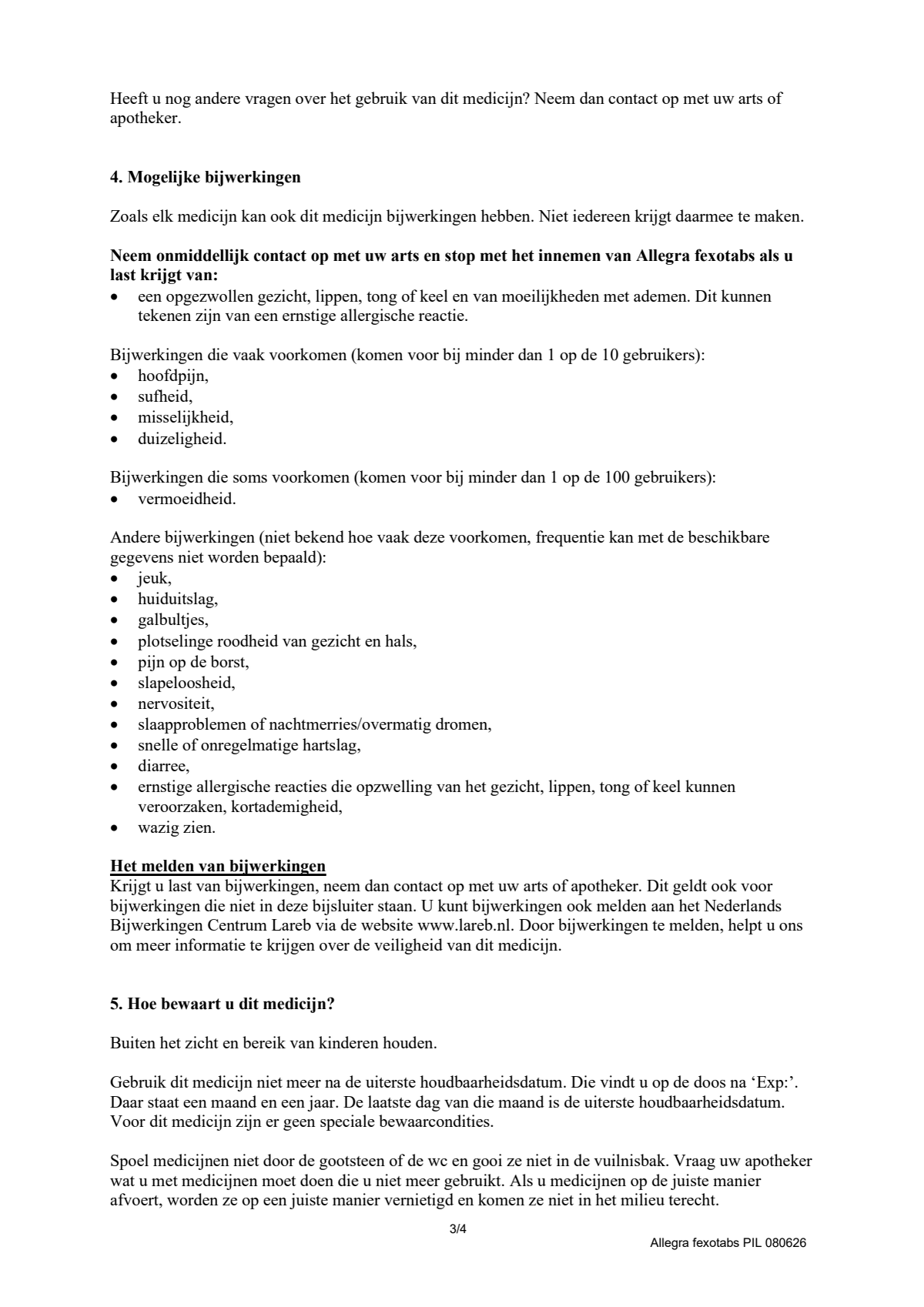 Fexotabs 120mg Tabletten afbeelding van document #3, leaflet