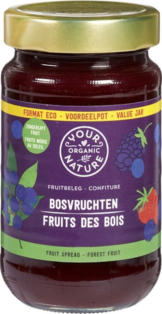 Your Organic Nature Bosvruchten Jam afbeelding