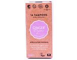 Ginger Organic Tampons Normal Met Applicator 14ST Ginger Organic Tampons Normal Met Applicator 14ST