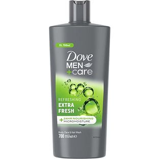 Dove Men+Care Refreshing Extra Fresh - Body, Face & Hairwash 700ML