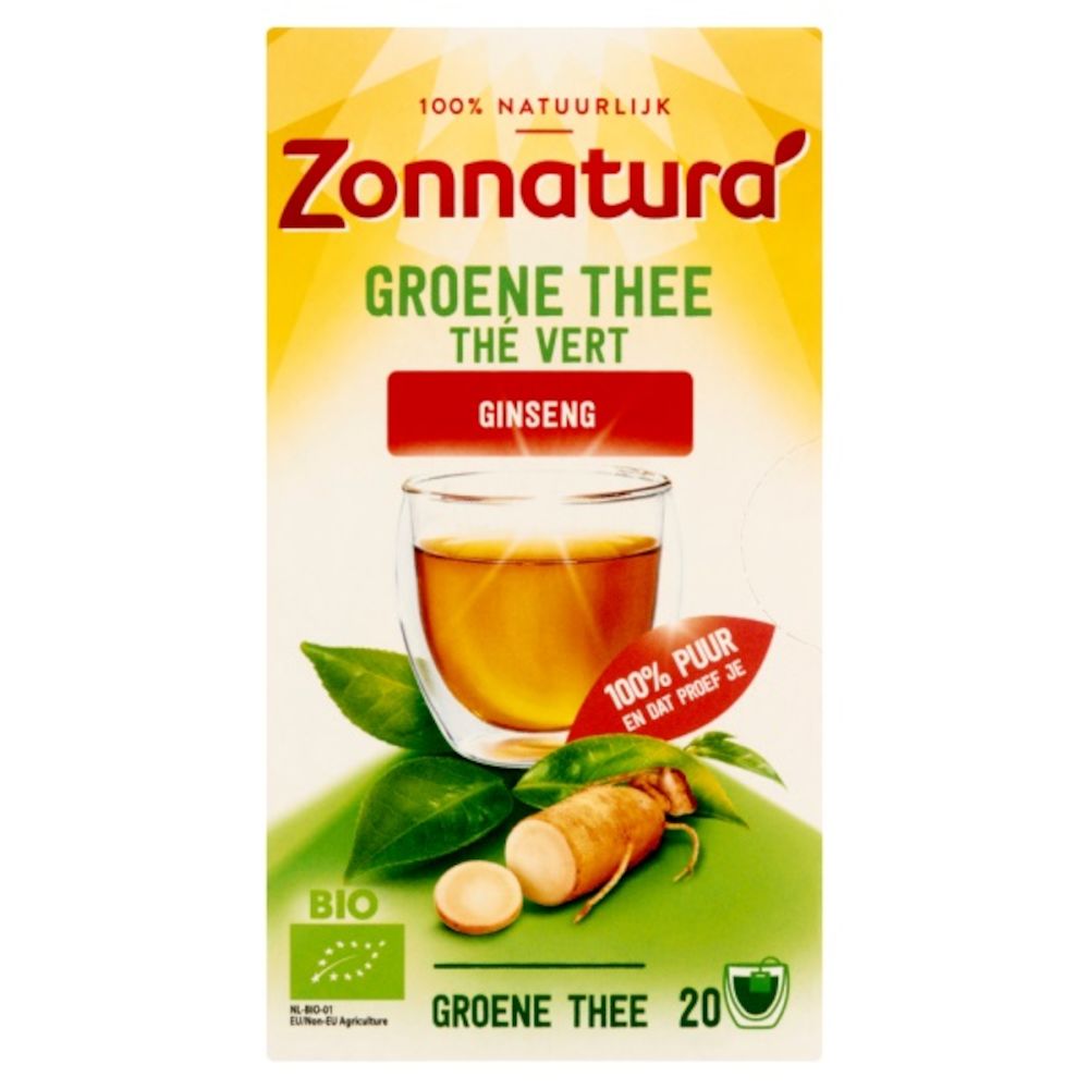 Zonnatura Groene Thee met Ginseng