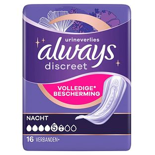 Always Discreet Nacht 16ST Always Discreet Nacht 16ST