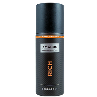 Amando Deodorant Spray Rich 150ML Amando Deodorant Spray Rich 150ML