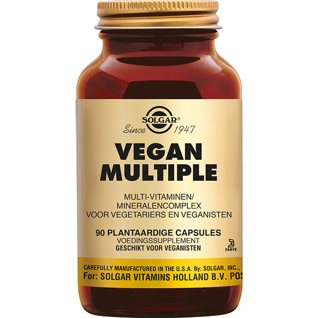 Solgar Vegan Multiple Multivitamine voor Veganisten Capsules