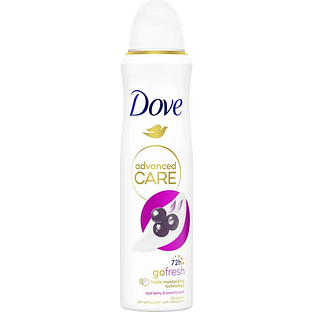 Dove Advanced Care Go Fresh Açai Berry & Waterlily Deospray 150ML Dove Advanced Care Go Fresh Açai Berry & Waterlily Deospray 150ML