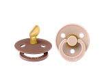 BIBS Fopspeen 6-18 Maanden Anatomic Blush/Woodchuck 2ST