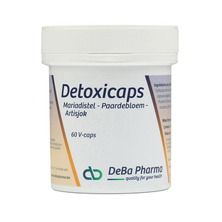 DeBa Pharma Detoxicaps Capsules 60VCP