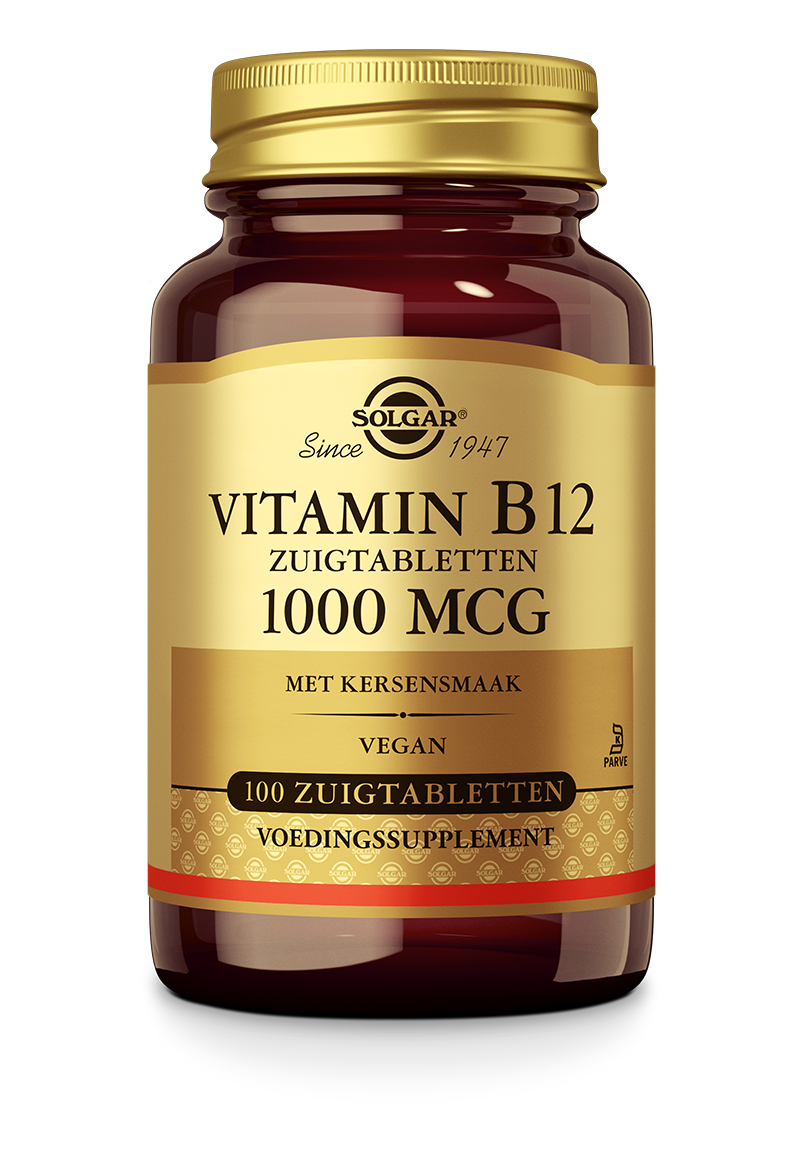 Solgar Vitamin B-12 1000 mcg Zuigtabletten 100ZTB