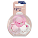Difrax Lovi Prime Pink Fopspenen 0-6M 3ST