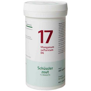 Pfluger Celzout 17 Manganum Sulfuricum D6 Tabletten 400TB