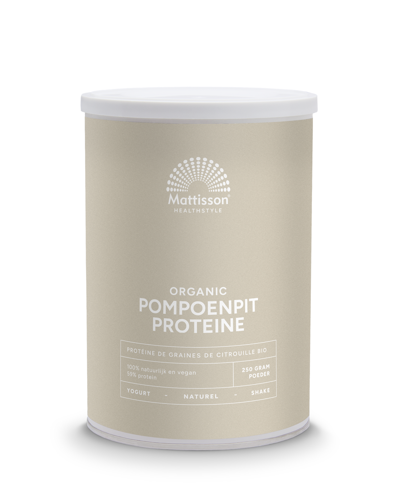 Mattisson HealthStyle Biologische Pompoenpit Prote?ne Poeder