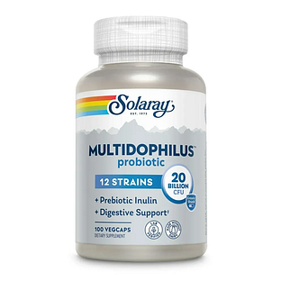Solaray Multidophilus Probiotic 12 Capsules 100VCP Solaray Multidophilus Probiotic 12 Capsules 100VCP