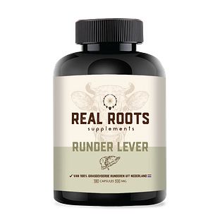 Real Roots Runder Lever Capsules 180CP