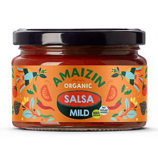 Amaizin Organic Salsa Mild 260GR