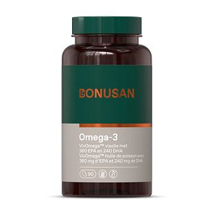 Bonusan Omega-3 360mg EPA 240mg DHA Softgels 90SG