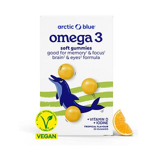 Arctic Blue Kids Omega-3 Vegan Soft Gummies 30ST