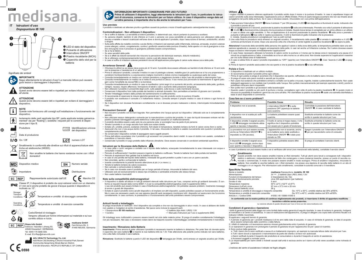 IB100 Insectenbeet Verzachter afbeelding van document #6, instructions